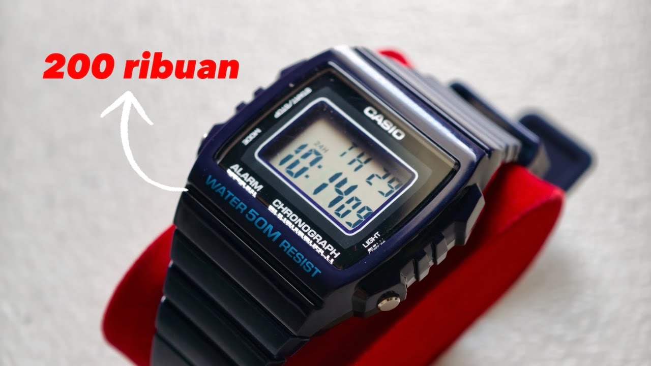 Nyobain Casio termurah 200 ribuan! CASIO W215H