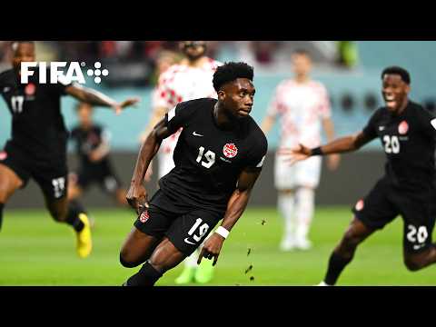 Alphonso Davies Scores Canada's First FIFA World Cup Goal