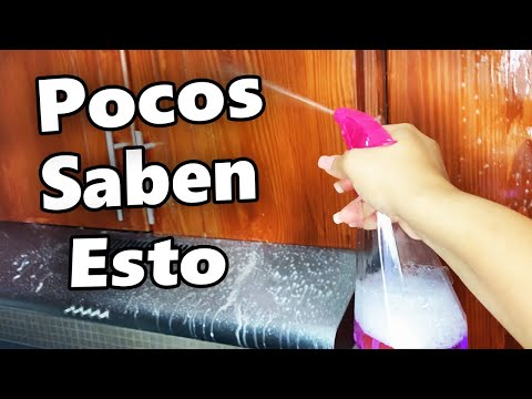 Vinegar Trick to Remove Grease from Kitchen Cabinets