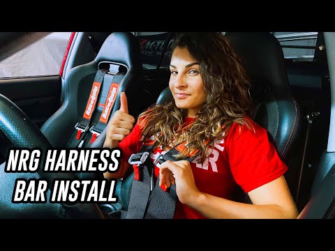 NRG HARNESS BAR INSTALL - EVO 8