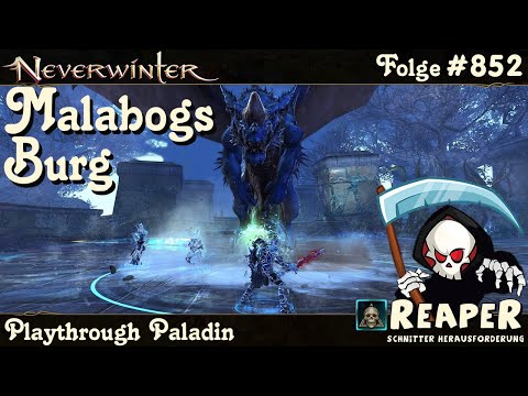 NEVERWINTER #852 Malabogs Burg - Herausforderung des Schnitters - Paladin Tank - PS4/PS5 deutsch