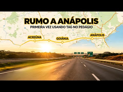 Saímos de Rio Verde pra Alagoas: Cruzando Goiás e Testando a Tag de Pedágio (Ep. 2)