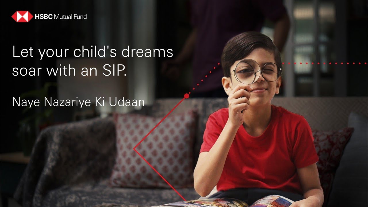 HSBC Mutual Fund's 'Naye Nazariye Ki Udaan’ campaign. 