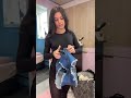 How To Wear Denim Shorts With Black Opaque Tights
