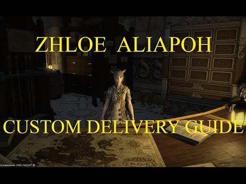 FFXIV Zhloe Custom Delivery Guide 3.55a