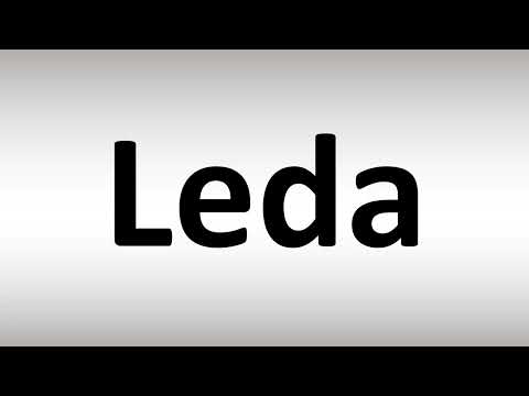 How to Pronounce Leda