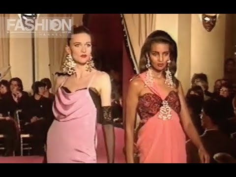 CHRISTIAN LACROIX Spring Summer 1991 Paris   Fashion Channel