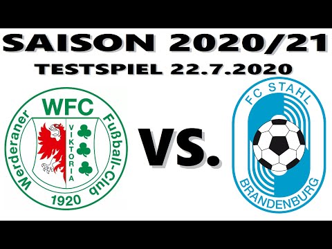 Saison 2020/21 Testspiel Werderaner FC Viktoria 1920 vs. FC Stahl Brandenburg (22.7.2020)