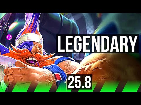 GRAGAS vs GRAVES (JGL) | Legendary | NA Grandmaster | 25.8