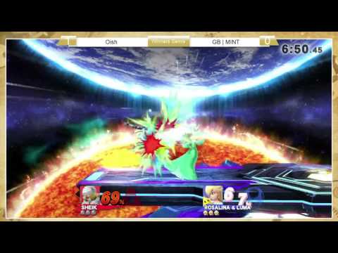 Sm4sh: A1SS3 - GB | MINT (Rosalina) Vs Oish (Sheik) - Winners Semis