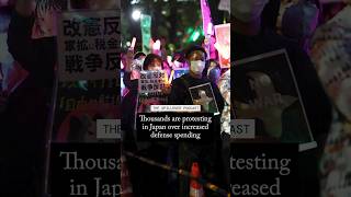 Thumbnail for Thousands are protesting in Japan over increased defense spending