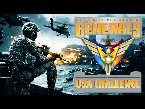 Command and Conquer Rise of The Reds | Complete USA Challanges