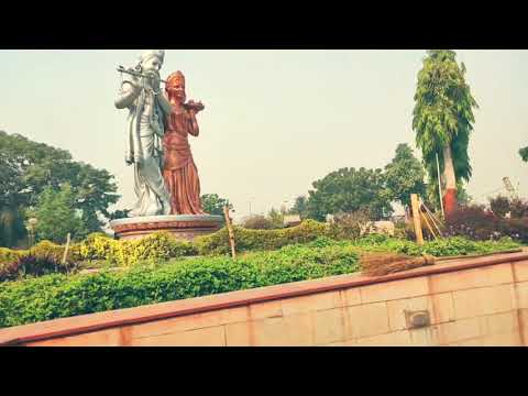 Biggest Sri RadhaKrishna pratima// in Shiv murti park Delhi status 🙏🙏💕💕