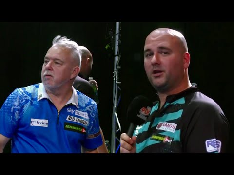 🏆 Rob Cross Shares His Thoughts After WINNING Players Championship 27 | Vs. Peter Wright