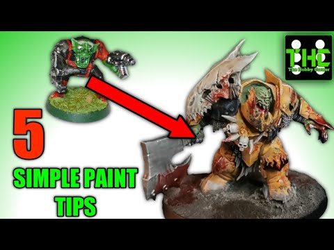 Making Orks look Orky for Orktober | Warhammer Painting Tips