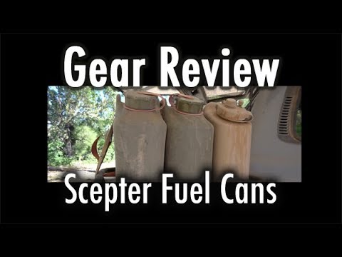 Gear Review: Scepter fuel Cans (MFC 20L)