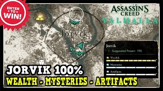 Assassin's Creed Valhalla Jorvik All Collectibles (Wealth, Mysteries, Artifacts)