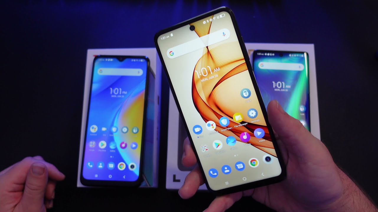 TCL 20 Pro  TCL 20 S, TCL 20 SE Hands On Comparison and Unboxing