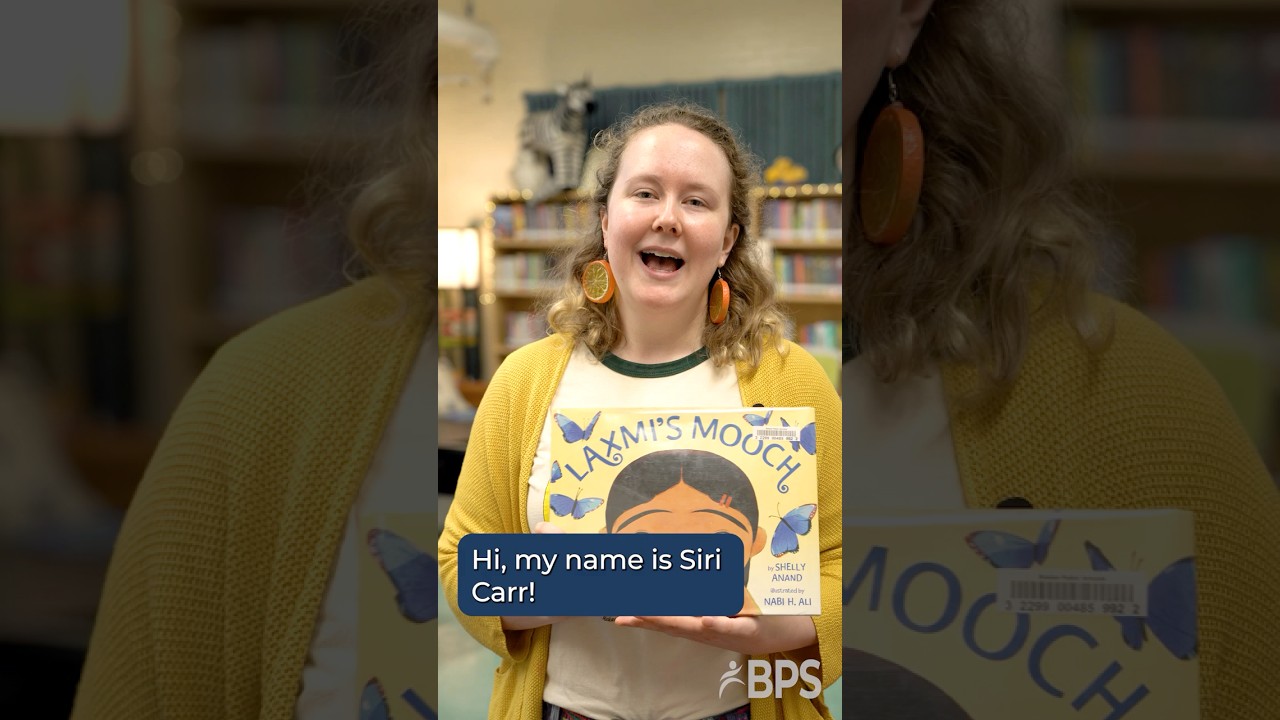 Ellis Elementary School Librarian Recommends a Book for National School Library Month! #shorts