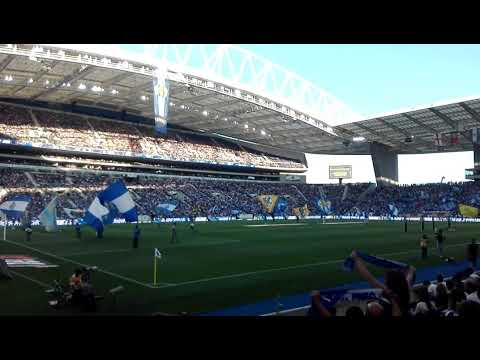 Azul e Branco é o Coração ao vivo no Estádio do Dragão. Apresentação 18/19