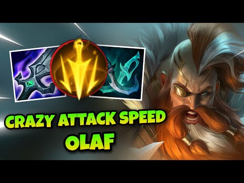LETHAL TEMPO OLAF WILD RIFT BUILD FULL ATTACK SPEED IS LEGENDARY BROKEN