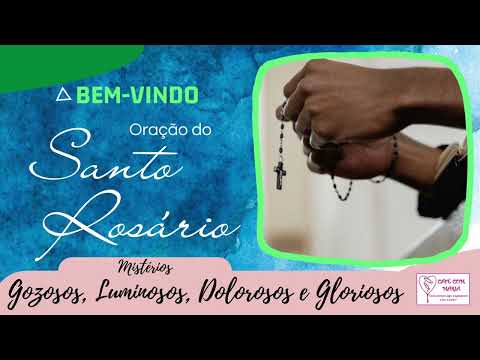 💞Oração do Rosário Completo (4 Mistérios: Gozosos, Luminosos, Dolorosos e Gloriosos)