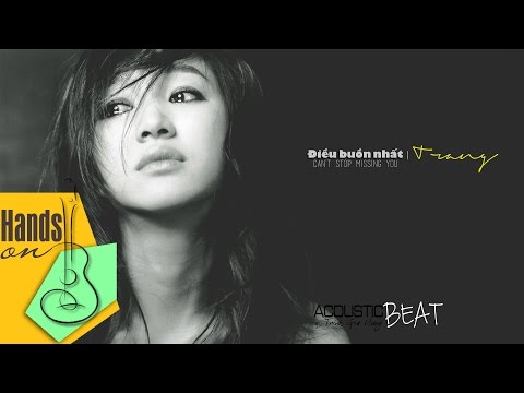 Điều buồn nhất » Kai Dinh | Trang cover ✎ acoustic Beat by Trịnh Gia Hưng