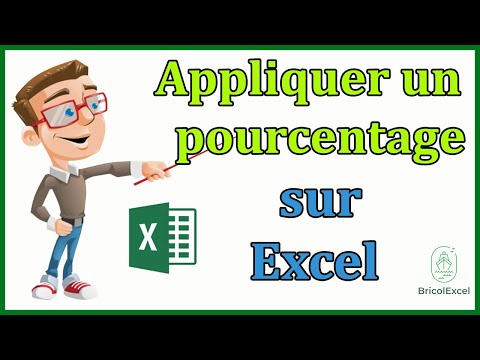 Comment appliquer un pourcentage sur Excel