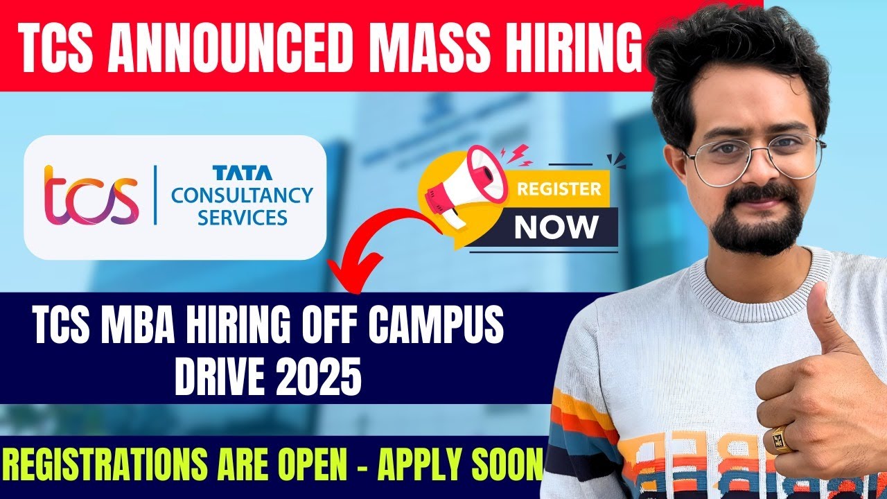 TCS MBA Off Campus Hiring 2025 | Complete Info Explained