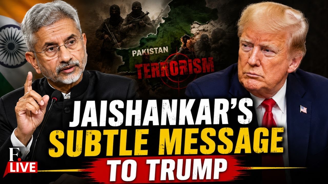 Jaishankar’s 'Zero Tolerance' Message: A Subtle Signal to the US-Pak Ties? | LIVE