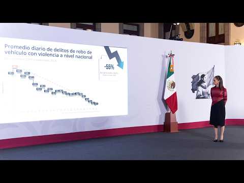 Promedio diario de homicidios dolosos baja de 86.9 a 42.2 en dos años