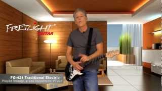 Video thumbnail for Keith Riff FG-421 Black.mp4 by Fretlight Guitar (Optek Music System, Inc.)