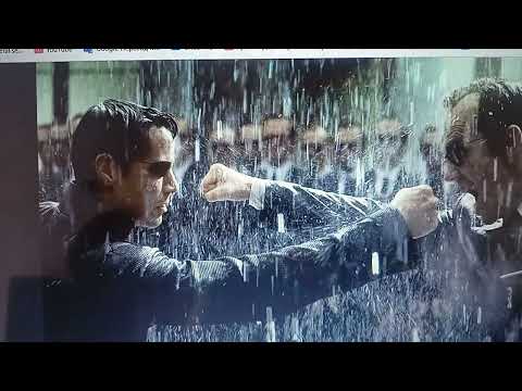 Bruce Lee vs Agent Smith in The Matrix