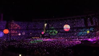 Coldplay Live with Jin in Buenos Aires Crowd Reaction