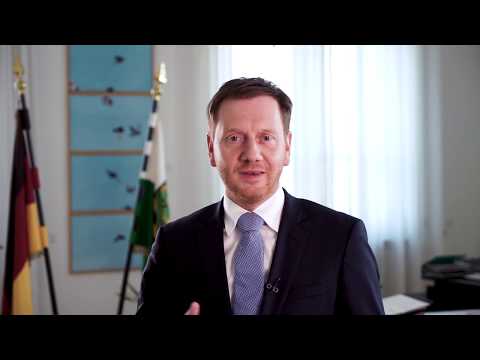 Ansprache des Ministerpräsidenten zum Coronavirus in Sachsen