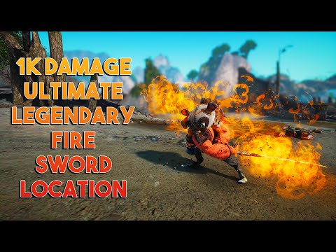 1k Damage Ultimate Legendary Fire Sword Location - Biomutant