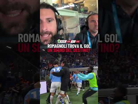 Romagnoli trova il gol in #AtalantaLazio ✅ #CoppaItaliaFrecciarossa #Lazio