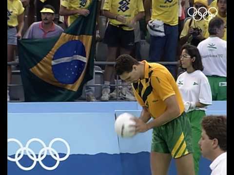 Brazil win Gold - Men's Volleyball | Barcelona 1992 Olympics