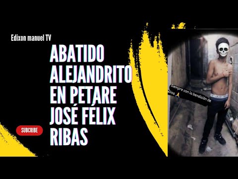Operativo policial en Petare Abatido  "Alejandrito" en José Felix Ribas
