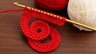 Tunisian Crochet Burgeon Rose Flower | Stunning 3D Flower Pattern Tutorial for Beginners