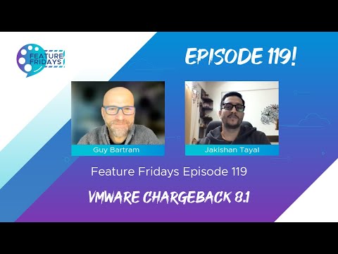 Feature Friday Episode 119 - VMware Chargeback 8 1