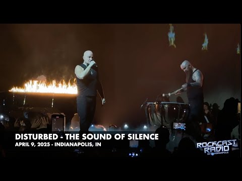 Disturbed plays "The Sound Of Silence" April 9, 2025 in Indianapolis, IN