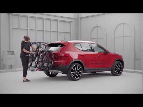 All-New Volvo XC40 - Folding bicycle holder for towbar
