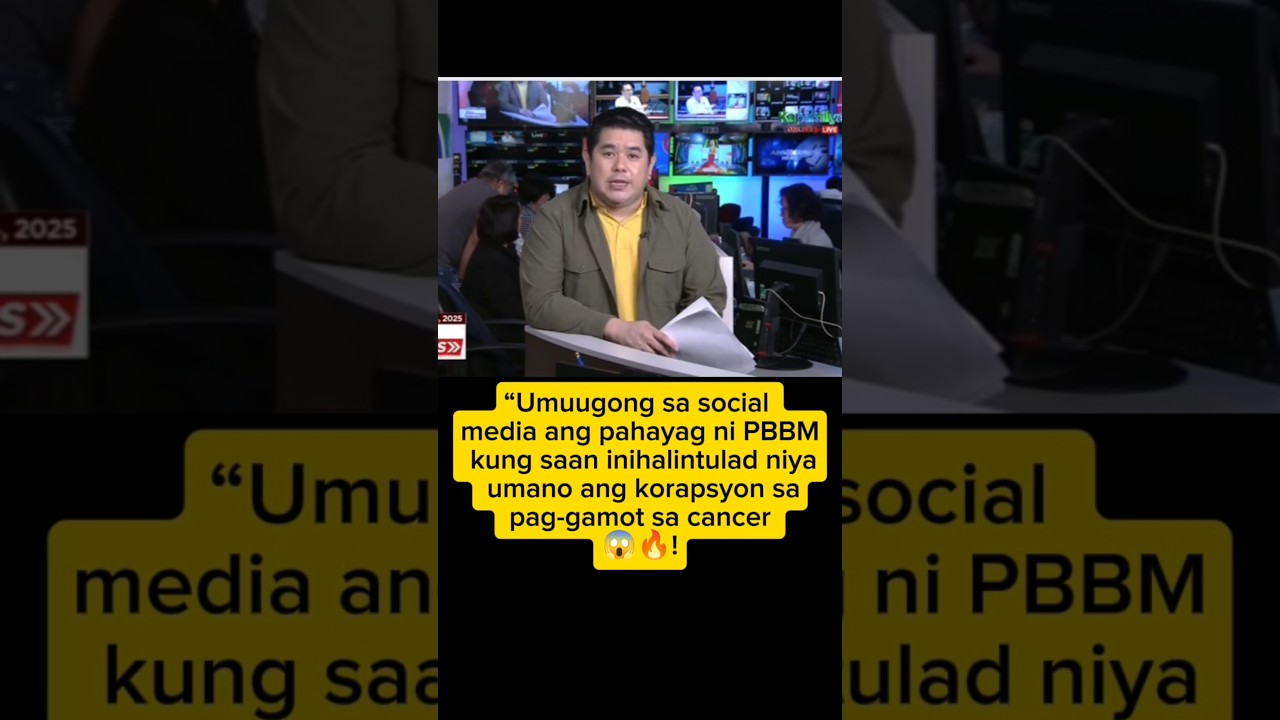 “PBBM: ‘Ang korapsyon, parang pag-gamot sa cancer!’ 😱🔥”