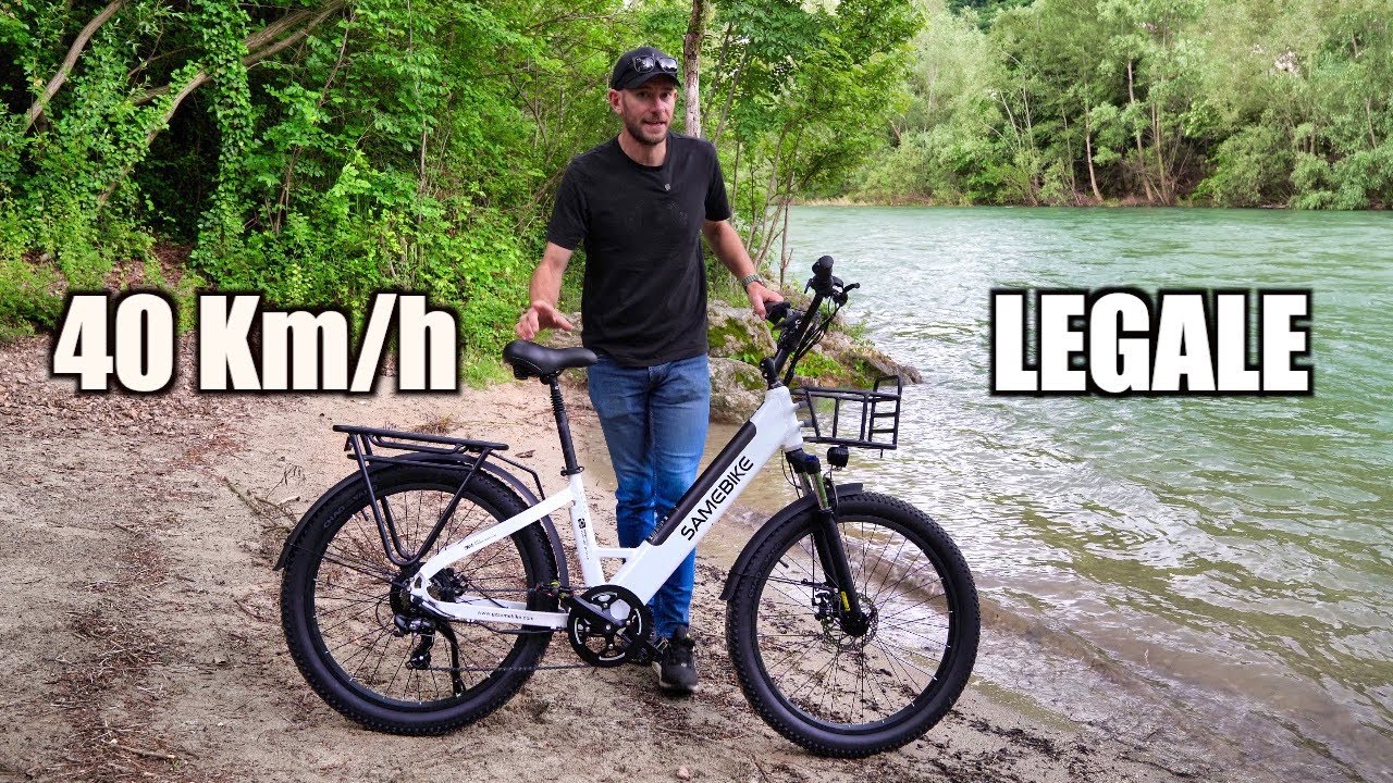 SAMEBIKE RS-A01 vélo électrique puissant parfait pour la ville et les chemins de terre