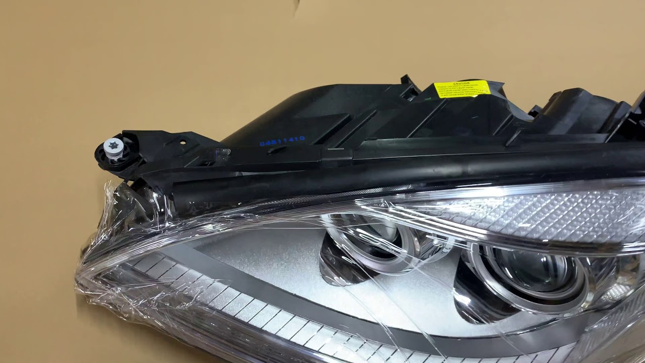 Mercedes S-сlass W221 2005-2013 гг. Передние Фары Рестайлинг (Комплект) Video 1