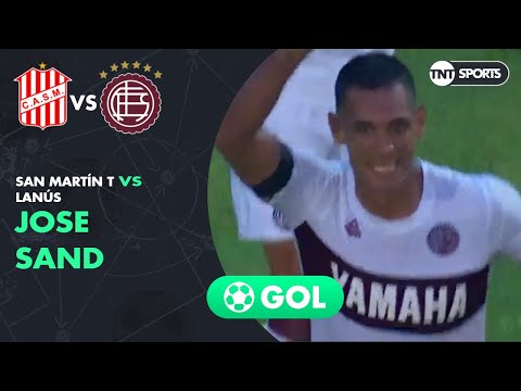 José Sand (0-1) San Martín T vs Lanús | Fecha 21 - Superliga Argentina 2018/2019