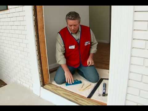 How to Install A Pre-Hung Exterior Door
