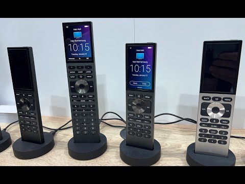 ISE23: Control4 mit neuen Fernbedienungen, Spracherkennung und vielem mehr.
