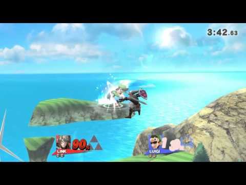 Link vs. Luigi SSB4 Crazy K.Os
